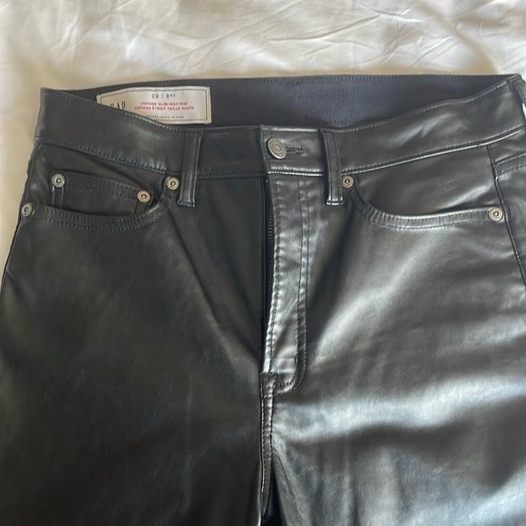 Gap leather pants - Picture 2 of 3